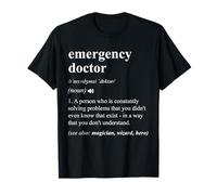 Emergency Doctor Funny Dictionary Definition T-Shirt