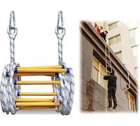 Emergency Escape Ladder - Flame Retardant for Safe Evacuation from High-Rise Buildings - Quick Deployment Rescue Solution