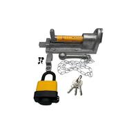 Emergency Escape Panic Bolt Marke1 Break Glass Fire Exit Door Security Padlock 3 Keys