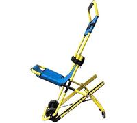 Emergency Evacuation Chair with 4 Wheels and Restraint Straps for Safe Patient Transport in Hospitals and Public Buildings