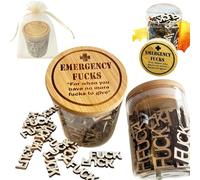 Emergency F**k jar- Funny Give a F**k jar, UC F**k to Give, Bad Mood Vent F**k Gifts, Jar of F**k Gift Jar, Encouragement Jar of Fucks, Funny Gifts for Couple Coworkers