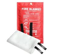 Emergency Fire Blanket, Fire Blanket for Kitchen Quick, Unfolding Fiberglass Flame Retardant Fire Blankets, Fire Suppression Blankets for Home, Office, Caravan