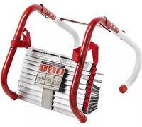 Emergency Fire Escape Ladder 32ft | Portable 2-6 Story Safety Ladder for Adults | Anti-Slip Rungs & Wide Steps for Windows & Balconies | Reusable Fire Safety Tool