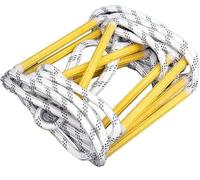 Emergency Fire Escape Ladder, 33ft Portable Safety Rope Ladder for Quick Evacuation, Soft & Easy to Use for Home & Office Fire Safety
