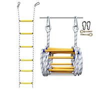 Emergency Fire Escape Ladder - Quick Deploy Safety Rope for Home Rescue and Fire Preparedness