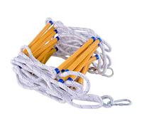 Emergency Fire Escape Ladder50FT Portable Rope Ladder for 23 Story Homes QuickDeploy Safety Solution for Fire Emergencies Easy to Use and Store