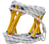 Emergency Fire Escape Rope Ladder - 8M & 5M Flame Resistant Safety Ladder with Non-Slip Rope for Quick Evacuation - Essential Survival Gear for Home & Office Safety