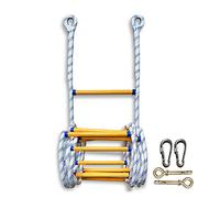 Emergency Fire Escape Rope Ladder, 8m Safety Ladder for Adults & Kids, Portable & Easy to Store, Perfect for Quick Evacuation & Home Safety Solutions
