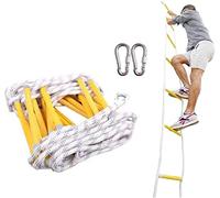 Emergency Fire Escape Rope Ladder - Durable Multi-Storey Safety Ladder for Quick Evacuations, Easy to Use, Ideal for Home & Office Emergency Rescue