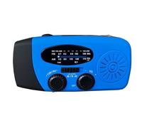 Emergency Flashlight Torch Solar Panel Power Bank Rechargeable Radio LED Outdoor Bank Power Hand Torch Flashlight up Use Use crank waterproof am/fm Charger,Emergency Hiking,Portable crank wind
