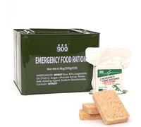 Emergency Food Rations Bars - Original Flavor Hardtack, Mre Meals 2025, 15 Days Emergency Meals Survival Foods Bars, Emergency Supplies for Disaster Preparedness, Tin Pack, Long Shelf Life