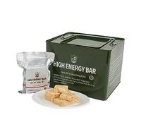 Emergency Food Rations Meal Ready To Eat, Long Self Life 19000 Calorie Survival Tabs Perfect for Camping, Hiking, Army Outdoor Disaster, 20 Pack with Tin Box