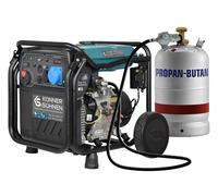 Emergency generator KS8100iEG Inverter LPG Power generator 8KW GAS+Petrol