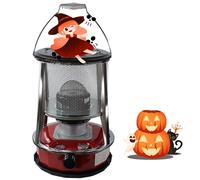 Emergency Heater Kerosene Stove Non Electric Heaters Camping Tent Red Kerosene Space Heaters for Boiling Water Heating Cooking