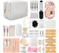 Emergency Kit for Women - Mini Emergency Kit with 50+ Bridal Suit Essentials, Purse Essentials Kit, Wedding Day Survival Kit, Emergency Bride Kit, Women’s Emergency Kit, Wedding Survival Kit