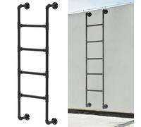 Emergency ladder - wall-mounted stairs for leaving the house, e.g. for basement, attic, gallery, house and bunk bed