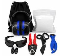 Emergency Ligature Cutter Set with Sensory Regulation Set - Includes Ear Defenders, Dark Tinted Sunglasses & Fidget Magnets - Ideal for Supported Living, Autism and Mental Health Services