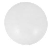 Emergency Light Shade Ceiling Cover for Exposed Bulbs, Round 26.5cm | White Plastic, Modern Simple Style, Softens Light Diffused Output, for Entrance and Rental Apartments
