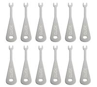 Emergency Light Test Fish Key 12 Pack, Mellbree Click Fish Key Set for Emergency Lighting Test