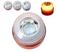 Emergency Light V16,V16 Breakdown Beacon,Portable Amber LED Strobe,Car Emergency Beacon Light,Roadside Accident Caution Alert,Rechargeable Magnetic Induction Strobe Lights for Highway Driver