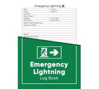 Emergency Lighting Log Book: Emergency Lighting Testing and Inspection Records Book for Landlords, Businesses, Offices, Residential, Schools, and Commercial Properties | A4 Size