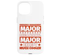 Emergency Management Student Graduation - Except Much Cooler Case for iPhone 15