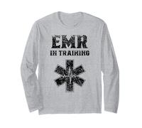Emergency Medical Responder in Training EMR EMT Ambulance Long Sleeve T-Shirt