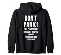 Emergency Medical Services Communications Dispatcher Zip Hoodie