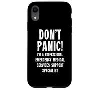 Emergency Medical Services Support Specialist Case for iPhone XR
