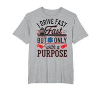 Emergency Medical Technician Ambulance Technician Paramedic T-Shirt, Men's Big and Tall, Heather Grey, 4X Tall