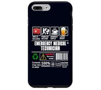 Emergency Medical Technician Job Skills Sarcasm Coffee Beer Case for iPhone 7 Plus/8 Plus