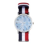 Emergency Medical Technicians U.S.A. Flag Custom Quartz Watches Arabic Numerals Wrist Watch with Adjustable Strap for Men Women