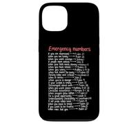 Emergency Numbers Bible Verses Call Upon Me In Time Of Need Case for iPhone 13