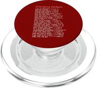 Emergency Numbers Bible Verses Call Upon Me In Time Of Need PopSockets PopGrip for MagSafe