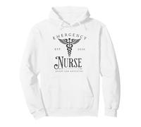 Emergency Nurse ER Est. 2026 Vintage Nursing School Student Pullover Hoodie