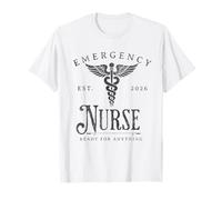 Emergency Nurse ER Est. 2026 Vintage Nursing School Student T-Shirt