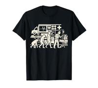 Emergency Nurse Evolution Funny Healthcare Graphic T-Shirt