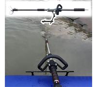 Emergency Paddle Drill Propeller Kit - Drill-Powered Boat Motor with Handle for Kayaks, Float Tubes & Trolling - Includes Mounting Bracket for Easy Installation