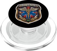 Emergency Physician Emergentologist ER Doctor Medicine MD PopSockets PopGrip for MagSafe