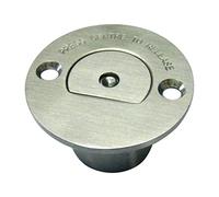 Emergency Release Door Stop 50mm in Satin Stainless Steel from EUROART