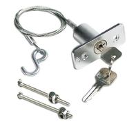 Emergency Release Lock Kit, Universal Garage Door Emergency Release Lock Kit, Garage Door Opener Quick Release Lock Disconnect Key Locks