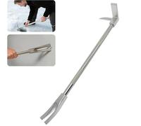 Emergency Rescue Crowbar Tool, 3-in-1 Axe Head with Spike Fork, Firefighter Entry Tool for Rescue and Emergency Situations, 24 Inches Long