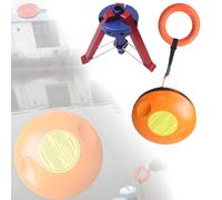 Emergency Rescue Disc for Water and Ice Emergencies, Includes 131ft Rope and Folding Rope Anchor, Essential Drowning Prevention Equipment