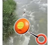 Emergency Rescue Disc with Rope for Water Safety, Floating Lifesaving Solution for Drowning Prevention in Pools, Lakes, and Rivers