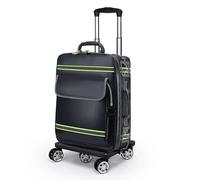 Emergency Rescue Kit Trolley Box, Waterproof Professional First Aid Duffle Bag for Car, Hiking, Camping, Travel