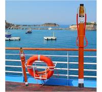 Emergency Rescue Pole with Retractable Design and Night Luminous Reflective Features for Pool Safety and Life-Saving