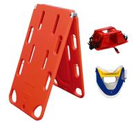 Emergency Rescue Stretcher Backboard with Straps, Water Floating & Immobilizer for Public Pool, Supports Up to 352 Lbs