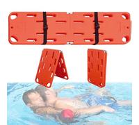 Emergency Rescue Stretcher, Portable Foldable Backboard, Lightweight PE Patient Transport for EMT and Ambulance Use