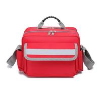 Emergency Responder Trauma Bag, Waterproof Oxford Cloth First Responder Bag with Night Reflective Strap and Top Handle for Home Use, Travel, Camping