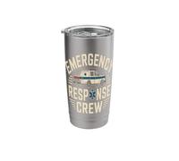 Emergency Response Crew Paramedic EMT Pride Stainless Steel Insulated Tumbler